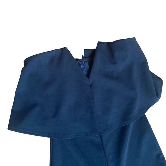 Lulus Power Of Love Black Strapless V Neck Jumpsuit Size XS - Picture 6 of 11